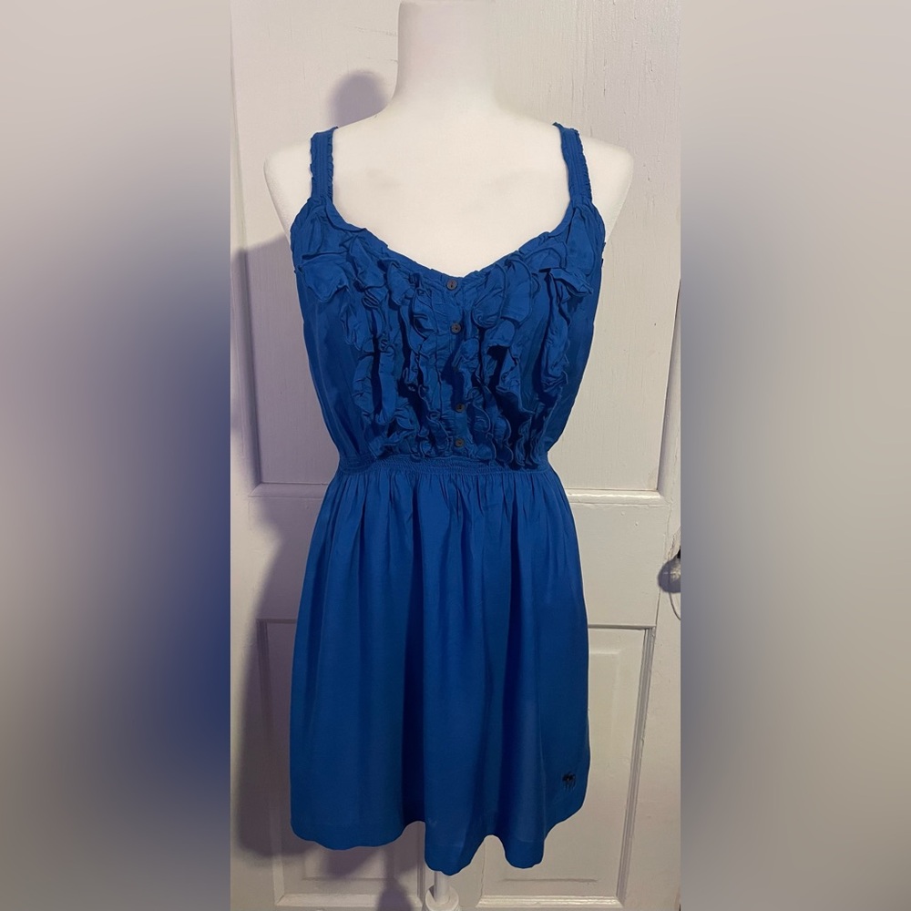 Vintage Abercrombie & Fitch Blue Midi Dress